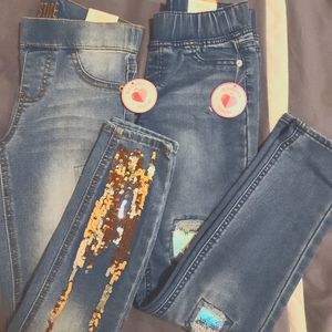 Justice sz 8 jeans